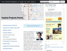 Tablet Screenshot of burlingtonvt.gov